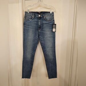 Hudson Jeans Blue Skinny High-Waisted Denim